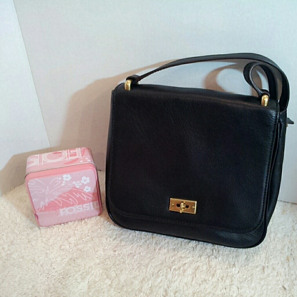 Vintage Fossil leather satchel